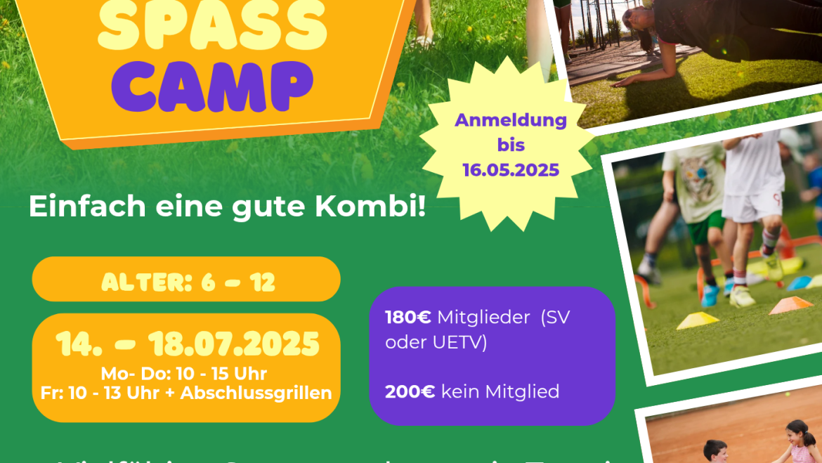 Sport, Spiel & Spass Camp – Sommerferien 2025