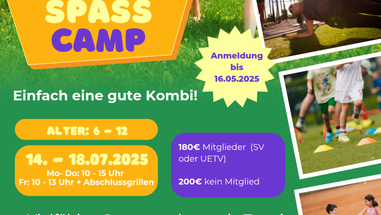 Sport, Spiel & Spass Camp – Sommerferien 2025
